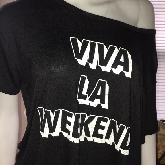 RETROBRAND BY MACY’S VIVA LA WEEKEND T-SHIRT - Picture 4 of 5